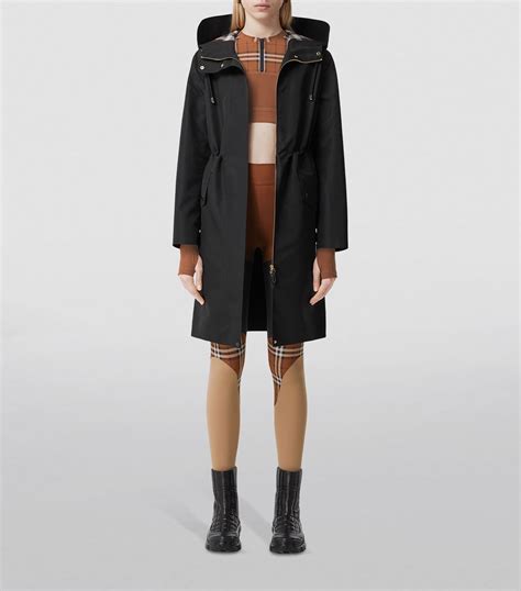 burberry dames parka|burberry parka black with hood.